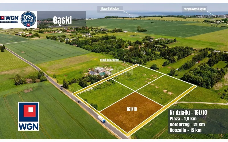 Działka na sprzedaż Gąski